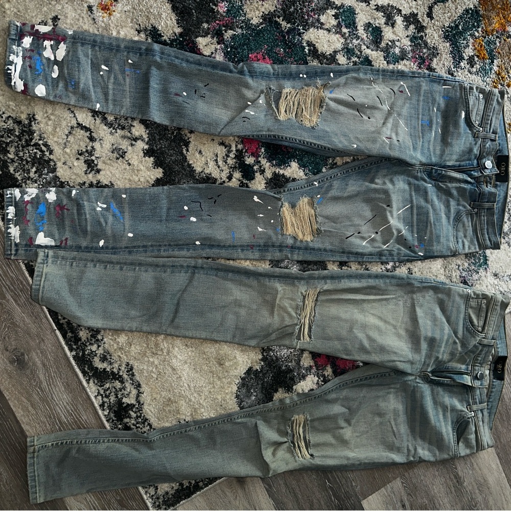 Two Pairs of Oro Jeans size 28